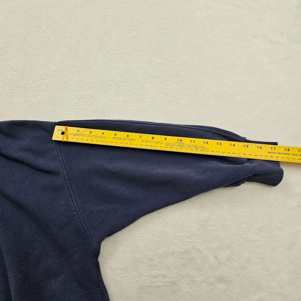Banana‎ Republic Sweatshirt Jogger Set Womens S Navy Blue Seamed Fleece Lounge